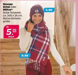 NETTO Snoopy schal Angebot