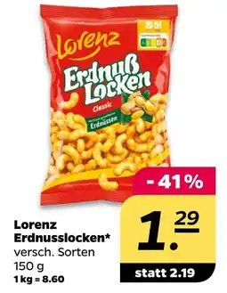 NETTO Lorenz erdnußlocken Angebot