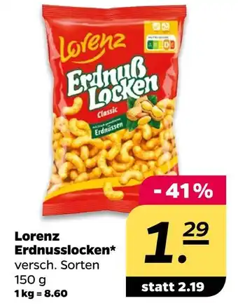 NETTO Lorenz erdnußlocken Angebot