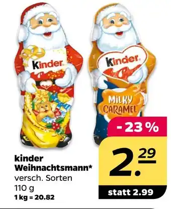 NETTO Kinder weihnachtsmann Angebot