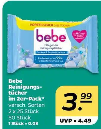 NETTO Bebe reinigungstücher im 2er-pack Angebot