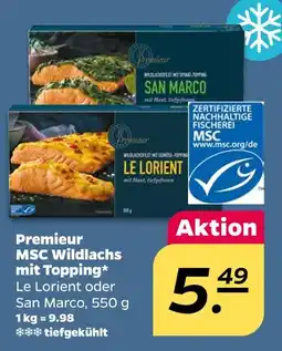NETTO Premieur msc wildlachs mit topping le lorient Angebot