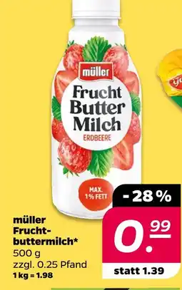 NETTO Müller fruchtbuttermilch Angebot