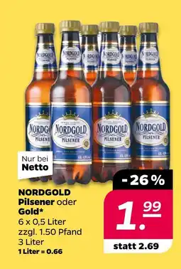 NETTO Nordgold pilsener Angebot
