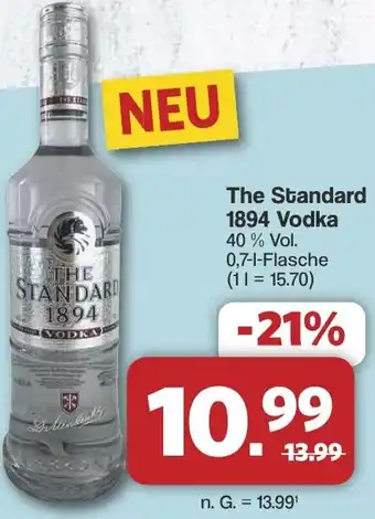 Famila Nord West The Standard 1894 Vodka Angebot