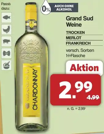 Famila Nord West Grand Sud Weine Angebot
