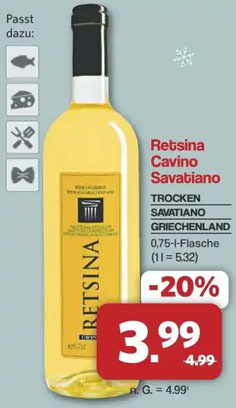 Famila Nord West Retsina Cavino Savatiano Angebot