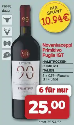 Famila Nord West Novantaceppi Primitivo Puglia IGT Angebot