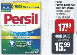 Famila Nord West Persil Pulver, Kraft-Gel oder 4in1 Discs Angebot