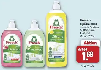 Famila Nord West Frosch Spülmittel Angebot