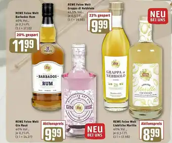 REWE Rewe Feine Welt Barbados Rum Angebot
