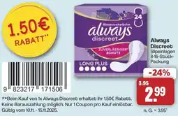 Famila Nord West Always Discreet Slipeinlagen Angebot