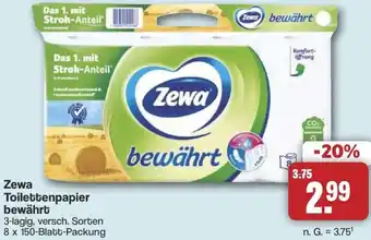Famila Nord West Zewa Toilettenpapier bewährt Angebot