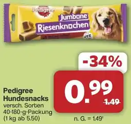 Famila Nord West Pedigree Hundesnacks Angebot