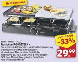 Famila Nord West Emerio Raclette RG-126708 Angebot