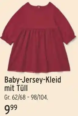 Famila Nord West Tchibo Baby-Jersey-Kleid mit Tüll Angebot