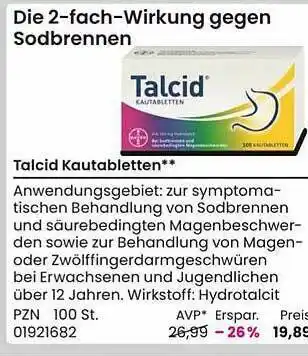 REWE Talcid Kautabletten Angebot