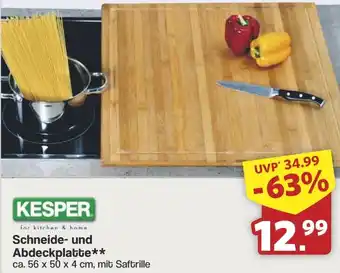 Famila Nord West KESPER Schneide- und Abdeckplatte Angebot
