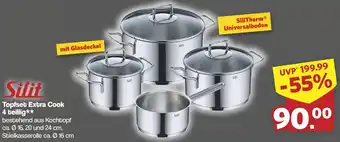 Famila Nord West Silit Topfset Extra Cook 4 teilig Angebot