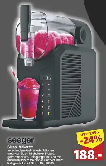 Famila Nord West Seeger Slushi Maker Angebot