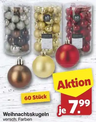 Famila Nord West Weihnachtskugeln Angebot