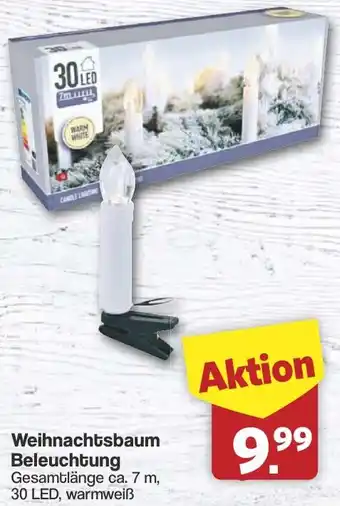 Famila Nord West Weihnachtsbaum Beleuchtung Angebot