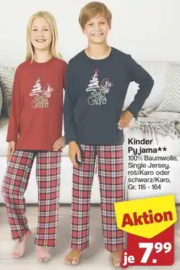 Famila Nord West Kinder Pyjama Angebot