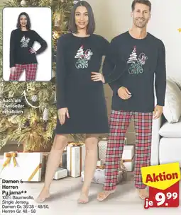 Famila Nord West Damen & Herren Pyjama Angebot
