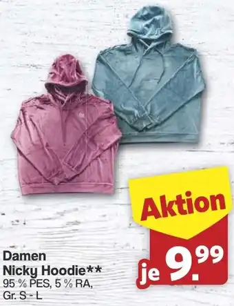 Famila Nord West Damen Nicky Hoodie Angebot