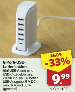 Famila Nord West 6-Port-USB Ladestation Angebot
