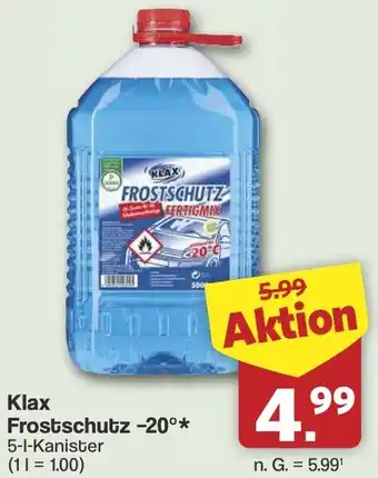 Famila Nord West Klax Frostschutz -20° Angebot