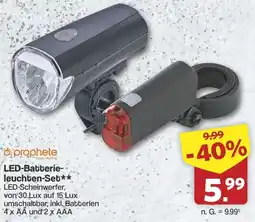 Famila Nord West Prophete LED-Batterieleuchten-Set Angebot