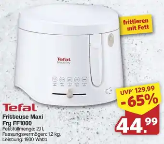Famila Nord West Tefal Fritteuse Maxi Fry FF1000 Angebot