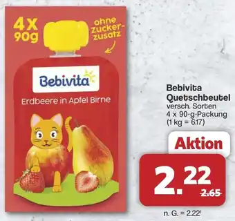 Famila Nord West Bebivita Quetschbeutel Angebot