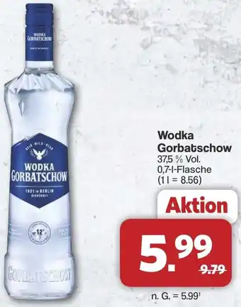 Famila Nord West Wodka Gorbatschow Angebot