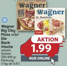 Famila Nord West Wagner Big City Pizza oder Die Backfrische Angebot