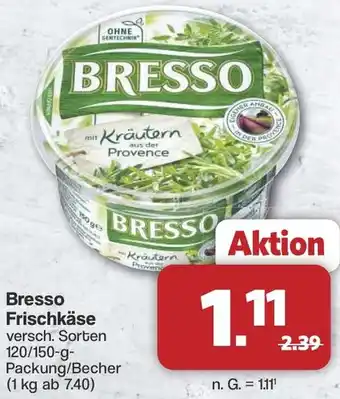 Famila Nord West Bresso Frischkäse Angebot