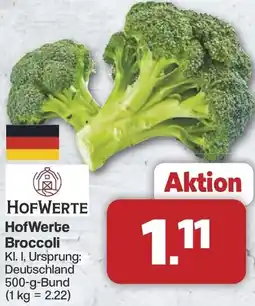 Famila Nord West HofWerte Broccoli Angebot