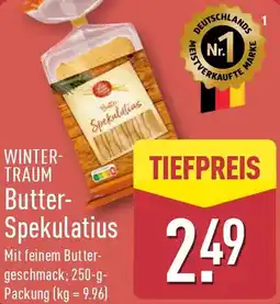 Aldi Nord WINTERTRAUM Butter Spekulatius Angebot