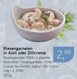 Dornseifer Riesengarnelen in Aioli oder Dillcreme Angebot