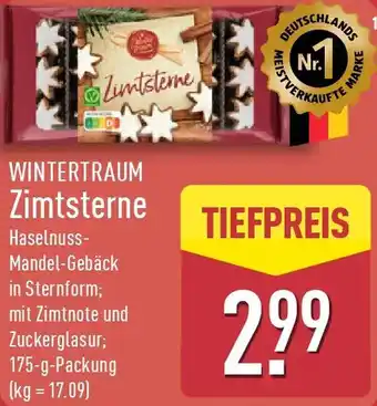 Aldi Nord WINTERTRAUM Zimtsterne Angebot