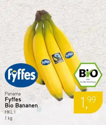 Dornseifer Fyffes Bio Bananen Angebot