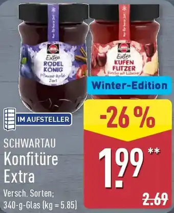 Aldi Nord SCHWARTAU Konfitüre Extra Angebot