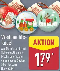 Aldi Nord Weihnachtskugel Angebot