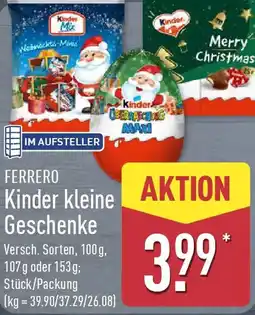 Aldi Nord FERRERO Kinder kleine Geschenke Angebot