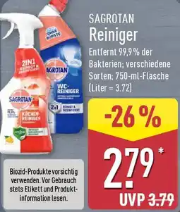 Aldi Nord SAGROTAN Reiniger Angebot