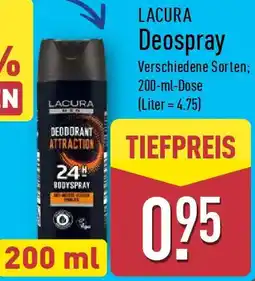 Aldi Nord LACURA Deospray Angebot
