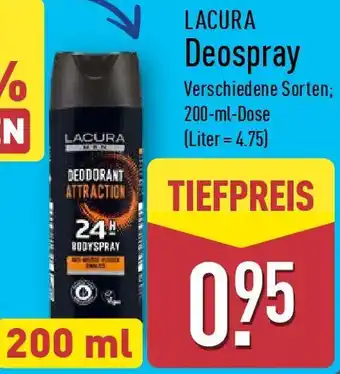 Aldi Nord LACURA Deospray Angebot