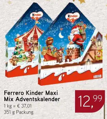Dornseifer Ferrero Kinder Maxi Mix Adventskalender Angebot