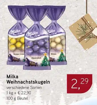 Dornseifer Milka Weihnachstskugeln Angebot